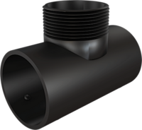 HORIZONTAL SLIDE THREADED T-COLLAR