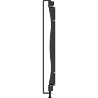 UNIVERSAL FLAT WALL MOUNT FOR STRETCH DISPLAYS WITH VESA PATTERN UP TO 200X600MM