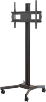 MOBILE CART WITH HEIGHT AND TILT ADJUSTMENT FOR 37" TO 70" PLASMA, LCD OR LED DISPLAYS