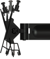 PIVOTING MOUNT FOR 13" TO 32" FLAT PANEL SCREENS