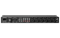 12CH RACKMOUNT LINE MIXER WITH PRIORITY, 1RU,  6 MIC/LINE COMBINATION INPUTS AND RCA INPUTS