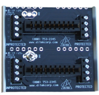 TWO MODULE SNAPTRACK-TYPE BASE FOR 2MHLP SERIES