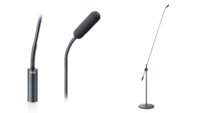 4098 CORE SUPERCARDIOID MIC, BLACK, XLR, 122 CM (48 IN) BOOM, FLOOR STAND, SINGLE MIC