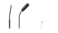 4098 CORE SUPERCARDIOID MIC, BLACK, MICRODOT, 28 CM (11 IN) BOOM, TOP AND BOTTOM GOOSENECK