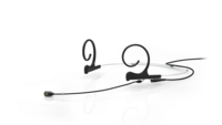 4288 CORE+ DIRECTIONAL FLEX HEADSET MIC, 190 MM BOOM, BLACK, MICROLOCK