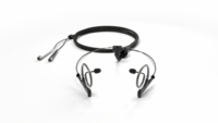 4560 CORE+ BINAURAL HEADSET, NORMAL SPL, BLACK, MICROLOCK