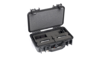 4015C STEREO PAIR WITH CLIPS AND WINDSCREENS IN PELI CASE