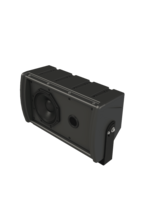 100 X 100 DEGREE. 8" CO-AXIAL, PORTED POLYMER SPEAKER SYSTEM W/U- BRACKET - BLACK