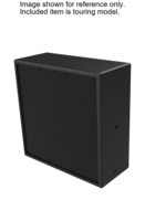 100° CONICAL PASSIVE FULL RANGE SPEAKER TOURING VERSION W HANDLE & POLE CUP, BLACK