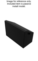 90 X 60 DEGREE, 2 X 8" LF, 5"/1" COAXIAL SPEAKER (INSTALLATION VERSION)