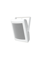 60° X 40° OUTDOOR SPEAKER W/ U-BRACKET, 1 X 15" COAXIAL DRIVER, WHITE