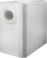 SURFACE-MOUNT SUBWOOFER - WHITE CABINET