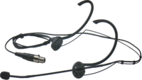 R300 HEAD WORN MIC SYSTEM WITH HM3 OMNI-DIRECTIONAL HEADSET MICROPHONE