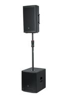 FRAMEWORKS ID SERIES SPEAKER SUB POLE WITH PISTON DRIVEN HEIGHT ADJUSTMENT & MOUNT ADAPTER