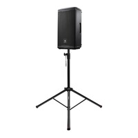 FRAMEWORKS ADJUSTABLE SPEAKER STAND WITH ALUMINUM FRAME AND 81 INCH MAX HEIGHT