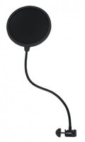 ROK-IT SINGLE LAYER MICROPHONE POP FILTER WITH CLAMP MOUNT