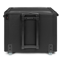 WOODEN CASE & STAND W/ WHEELS & TOW HANDLE FOR 1X12 COMBO AMPS