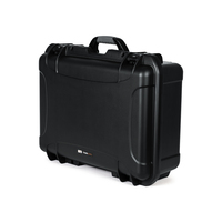 BLACK WATERPROOF INJECTION MOLDED CASE WITH CUSTOM FOAM INSERT FOR PIONEER CDJ-2000NXS2
