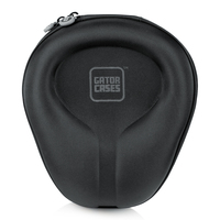 MOLDED CASE FOR FOLDING & NON-FOLDING HEADPHONES – BLACK COLOR