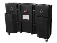 DUEL LED CASE FITS TWO 50-55" SCREENS; AVAILABLE IN CUSTOM COLORS; SCREEN   DEPTH UP TO 2.25"