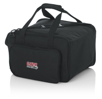 LIGHTWEIGHT TOTE BAG DESIGNED TO FIT UP TO FOUR (4) LED STYLE PAR LIGHTS WITH ADJUSTABLE DIVIDERS