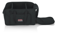 LIGHTWEIGHT TOTE BAG DESIGNED TO FIT UP TO (4) LED STYLE PAR LIGHTS WITH ADJUSTABLE DIVIDERS