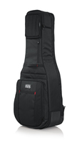 PRO-GO SERIES DOUBLE GUITAR BAG FOR ACOUSTIC AND ELECTRIC GUITAR WITH MICRO FLEECE INTERIOR AND