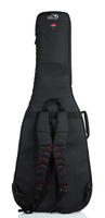 PRO-GO SERIES ACOUSTIC GUITAR BAG WITH MICRO FLEECE INTERIOR AND REMOVABLE BACKPACK STRAPS