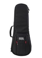 PRO-GO SERIES CONCERT STYLE UKULELE BAG WITH MICRO FLEECE INTERIOR AND REMOVABLE BACKPACK STRAPS