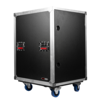 GATOR EXPO SERIES GEXPO16USLRK 16U SLAM RACK - RUGGED ATA-STYLE 16U RACK WITH HIDEAWAY SLIDING LIDS
