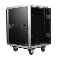GATOR EXPO SERIES GEXPO16USLRK 16U SLAM RACK - RUGGED ATA-STYLE 16U RACK WITH HIDEAWAY SLIDING LIDS