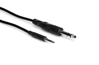 STEREO INTERCONNECT, 3.5 MM TRS TO 1/4 IN TRS, 5 FT