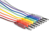 BALANCED PATCH CABLES, 1/4 IN TRS TO SAME, 1 FT