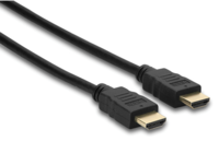 HIGH SPEED HDTV/4K CAPABLE HDMI CABLE WITH ETHERNET, HDMI TO HDMI, 1.5 FT
