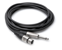 PRO UNBALANCED INTERCONNECT, REAN XLR3F TO 1/4 IN TS, 10 FT