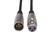 MICROPHONE CABLE, HOSA XLR3F TO XLR3M, 5 FT