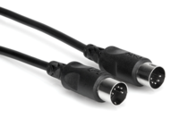 MIDI CABLE, 5-PIN DIN TO SAME, 1 FT