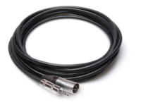 CAMCORDER MICROPHONE CABLE, HOSA 3.5 MM TRS TO NEUTRIK XLR3M, 15 FT