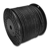 SPEAKER CABLE, BLACK PVC JACKET, 14 AWG X 4 OFC, DURABLE & FLEXIBLE; (SOLD IN 300 FT REELS)