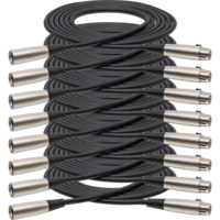 MCL-100 SERIES MICROPHONE CABLE, XLR3F TO XLR3M, 30FT