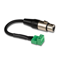 HOSA PRO PHOENIX (STANDARD) TO XLR3F FEMALE BALANCED PIGTAIL