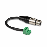 HOSA PRO 3-PIN PHOENIX TO XLR3F BALANCED PIGTAIL