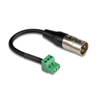 HOSA PRO PHOENIX TO XLR MALE BALANCED PIGTAIL