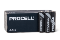 DURACELL PROCELL BATTERIES, AA, 24 PC