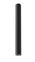32"  SLIM COLUMN ARRAY PASSIVE SPEAKER 600W 8 OHM, 70V / 100V  BLACK ,  4X5" X 2.25" WOOFERS,