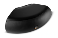CURVED-DESIGN DUAL 4" SPEAKER, SELECTABLE 70V/100V OR 4 OHM, INDOOR/OUTDOOR, COMBINABLE -BLACK