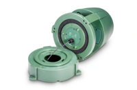 COMPACT MUSHROOM-STYLE LANDSCAPE SPEAKER, 5-1/4" DRIVER, 360 DEG COVERAGE, 70V/100V/8OHM, GREEN