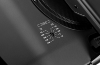 CONTROL HST - WIDE-COVERAGE ON-WALL SPEAKER WITH SPLAYED TWEETERS & WALL-FACING WOOFER / BLACK