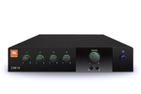 4 INPUT - 1 OUTPUT MIXER, FANLESS, 1U HALF-RACK, MOUNTING KIT INCLUDED