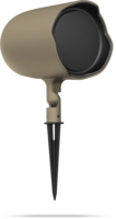 COMPACT AIMABLE COAX LANDSCAPE SPEAKER, 6.5" COAX, TAN, IP-66 RATED